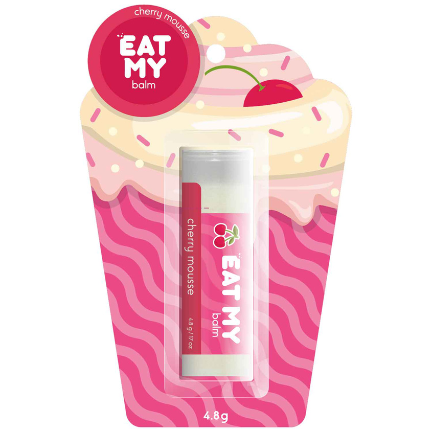 EAT MY Бальзам для губ Eat My balm Вишневый мусс